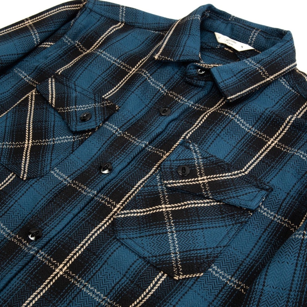 Blue and Black Flannel